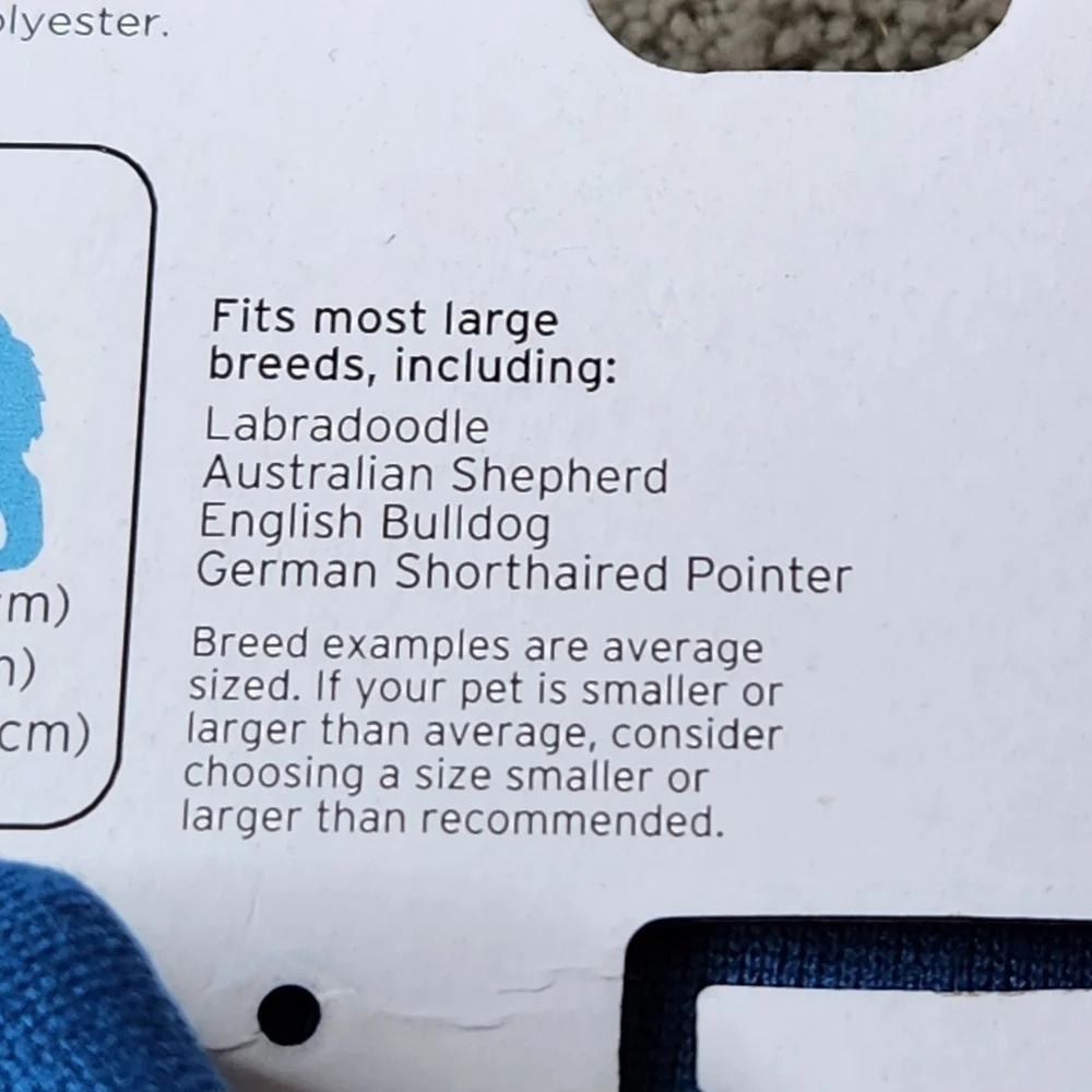 Blue Hydrant Inspector Dog Sweatshirt - L- Boots & Barkley